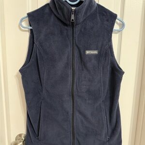 Columbia Navy Fleece Vest